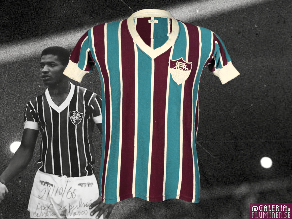 Camisa Ony 1966-69 & faixas de campeão carioca&nbsp;1969