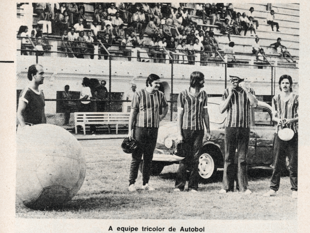 Equipe de Autobol do Fluminense –&nbsp;1974